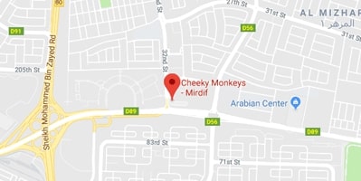 Cheeky Monkeys Mirdif Location