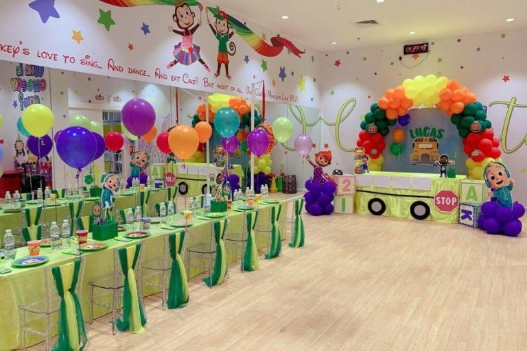 Cocomelon Theme Party Hall Decoration