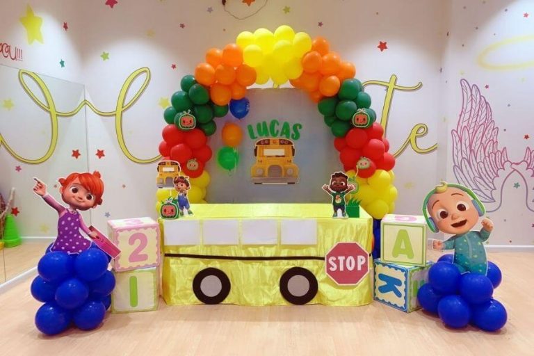 Cocomelon Theme Stage Decoration