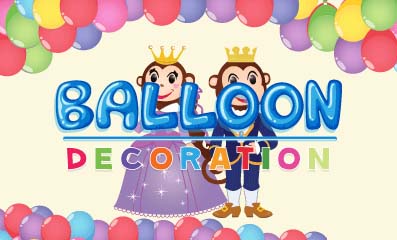 Dubai Kids Birthday Party Balloon Decoration