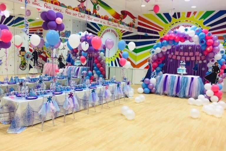 Frozen Theme Party Hall Decoration
