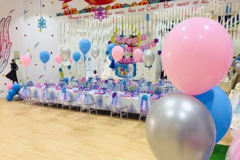 Frozen theme dining Area Decoration