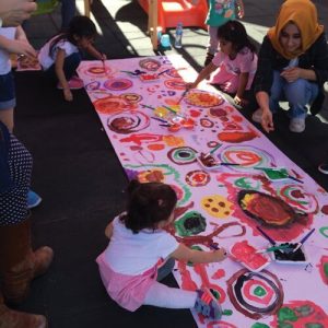 Kids Birthday Party Freestyle Painting Service