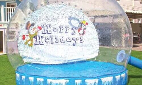 Kids Birthday Party Snow Globe
