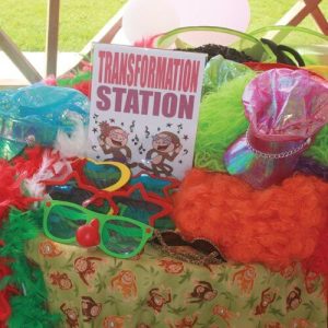 Kids Birthday Party Transformation Station