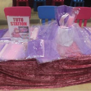 Kids Birthday Party Tutu Station