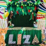 Liza's Birthday decoration - Jungle Theme