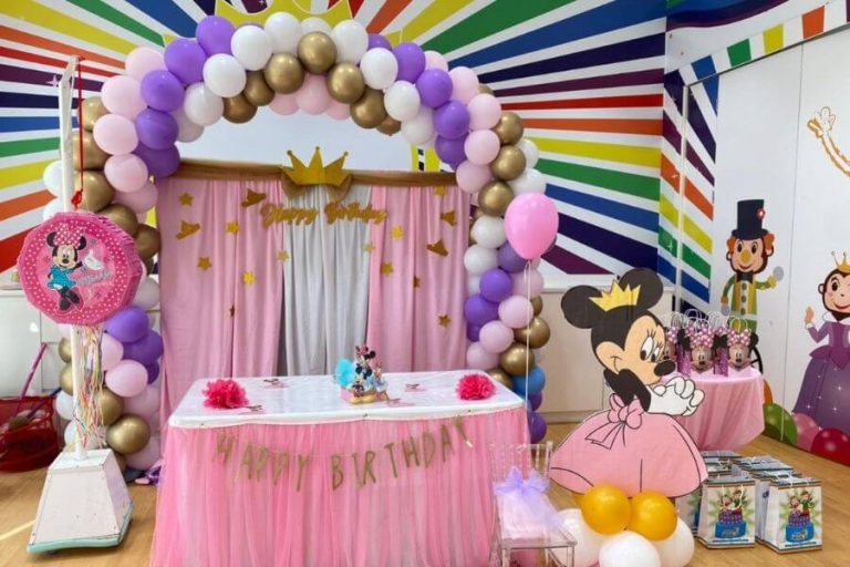 Minnie Mouse Theme balloon Decoration