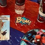Party Table with Spider Theme