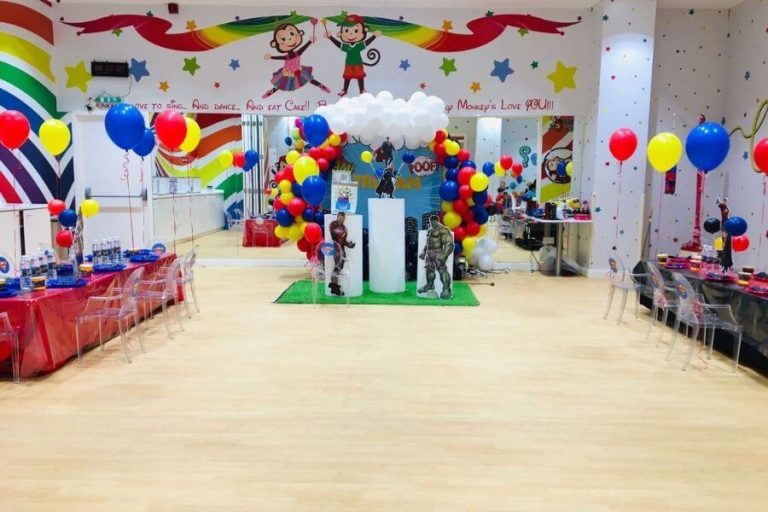 Party hall Decoration with Super Hero's