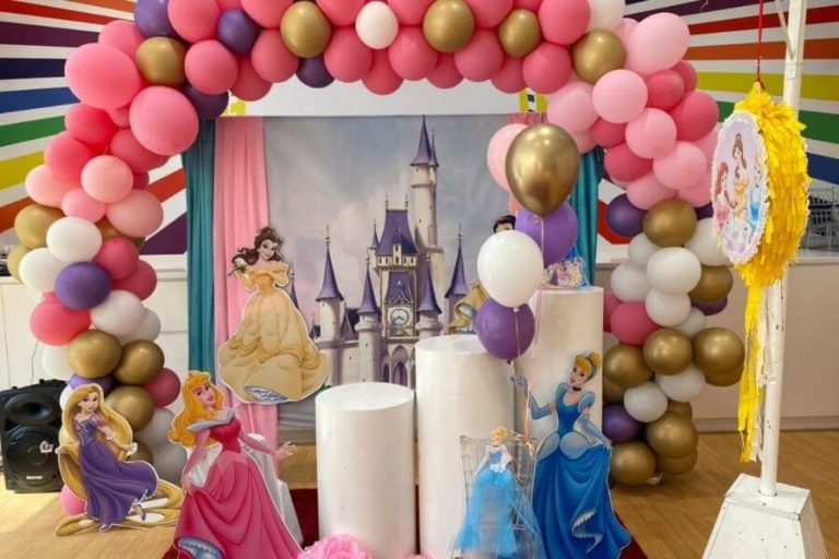 Princess Theme Balloon Decoration Ideas