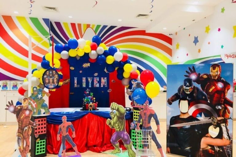 Super Hero's Rainbow Theme