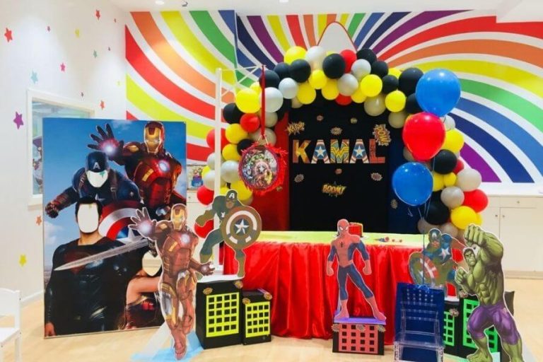 Super Hero's party Table For Kamal