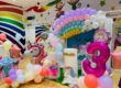 Unicorn Birthday Theme Stage Decorations
