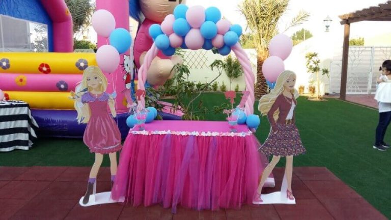 Barbie Girl Theme Balloon Decoration