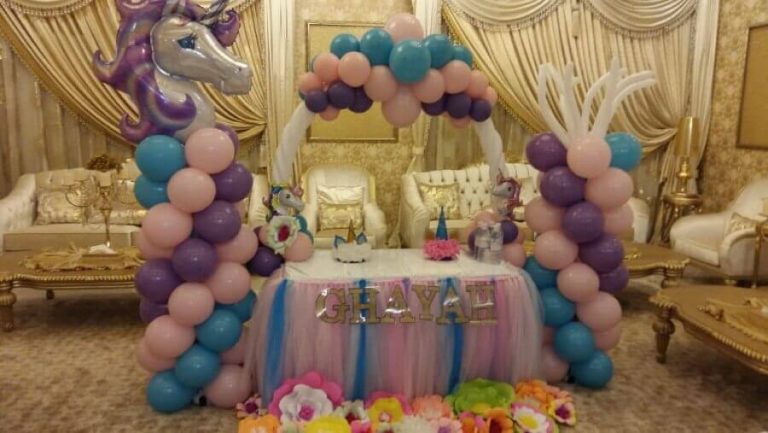 Birthday Party Balloon Decoration