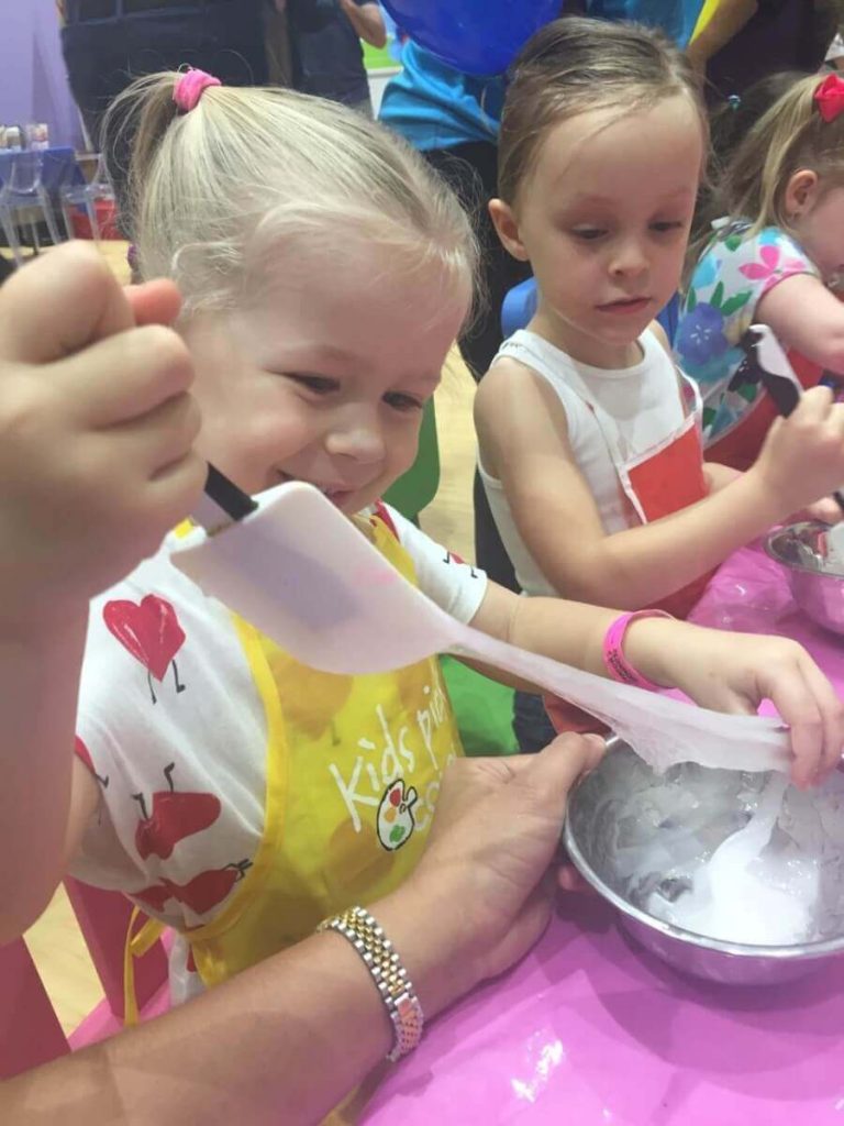 Birthday Party Slime Making