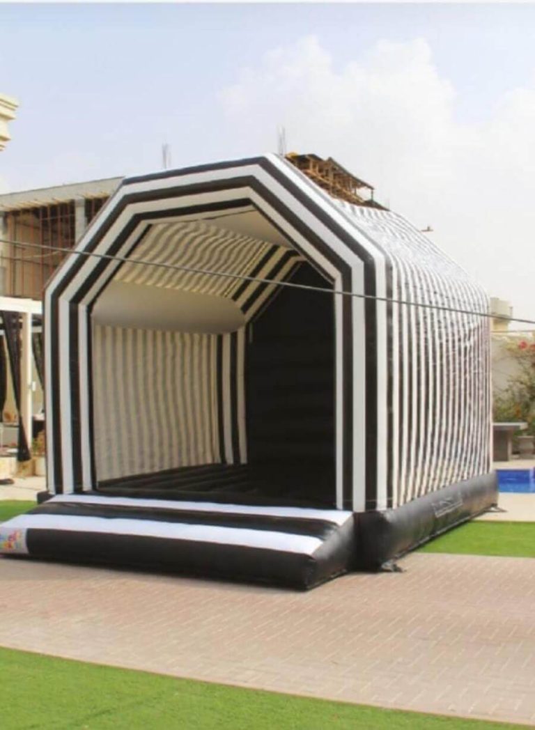 Black White Bouncy Inflatables