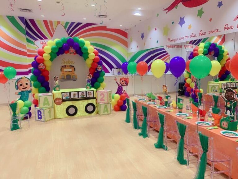 Cocomelon Theme Birthday Party