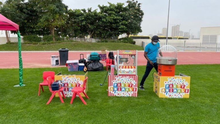 Corporate Event Popcorn Cotton Candy