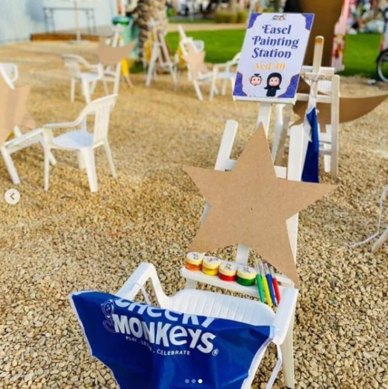 Corporate Events Painting Station