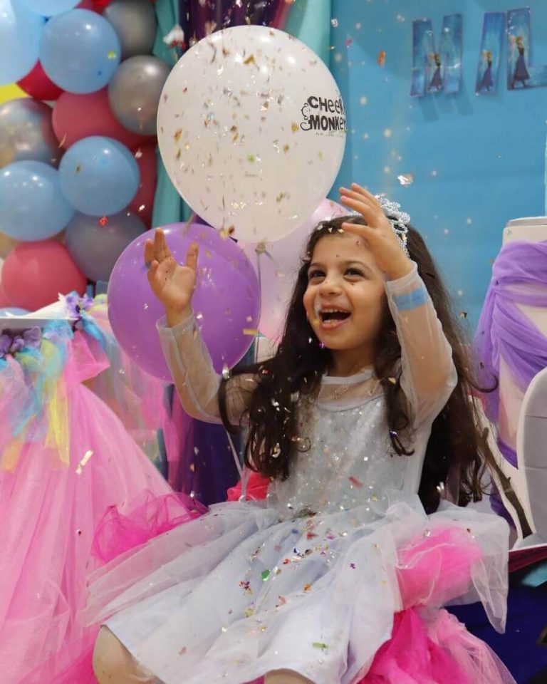 Frozen Birthday Balloon Decoration