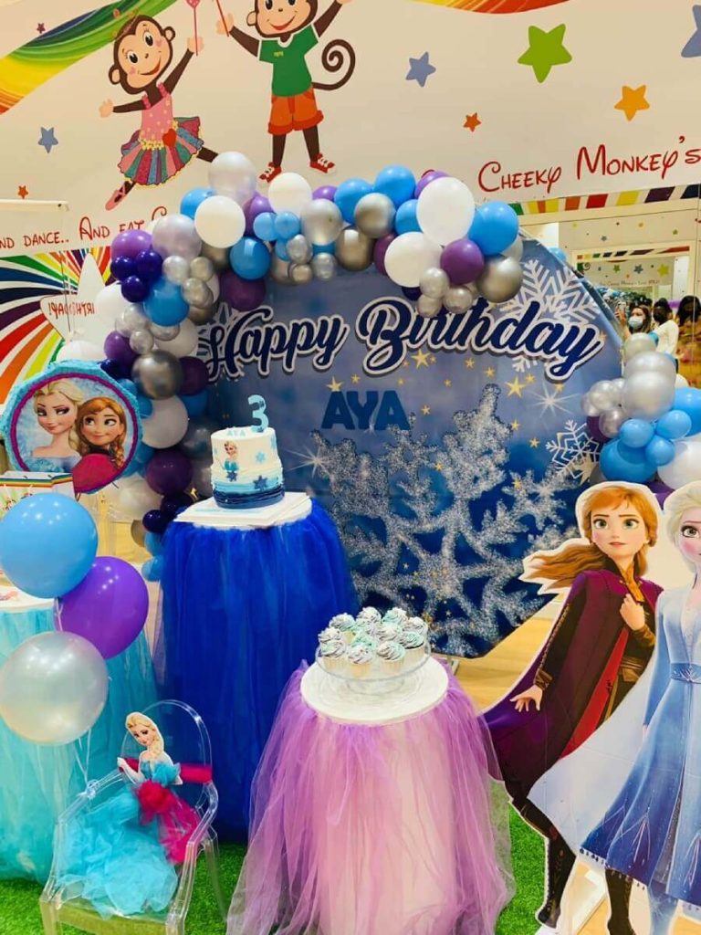 Frozen Theme Birthday Decoration