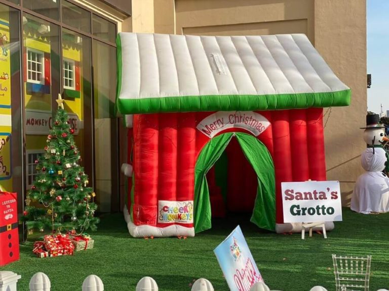 Inflatable Santa Grotto
