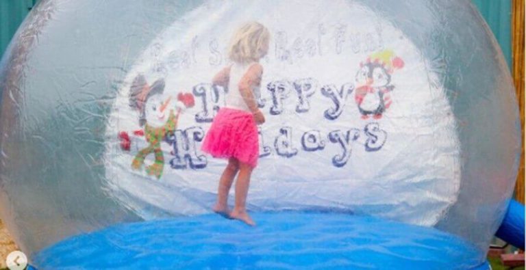 Inflatable Snow Globe
