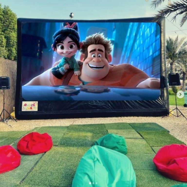 Kids Corporate Event Inflatable Projector