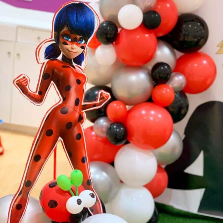 Ladybug Theme Balloon Decoration