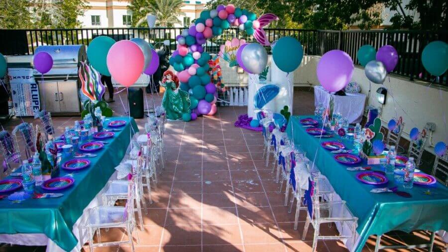 Little Mermaid Decoration Party Supplies