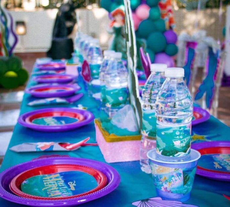 Little Mermaid Decorations Party Supplies