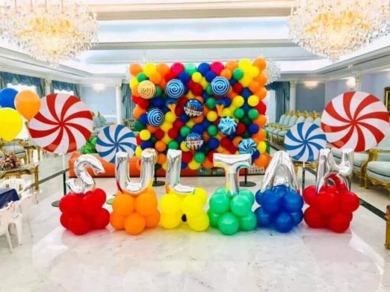 Lollipop Balloon Party Decoration Outdoor