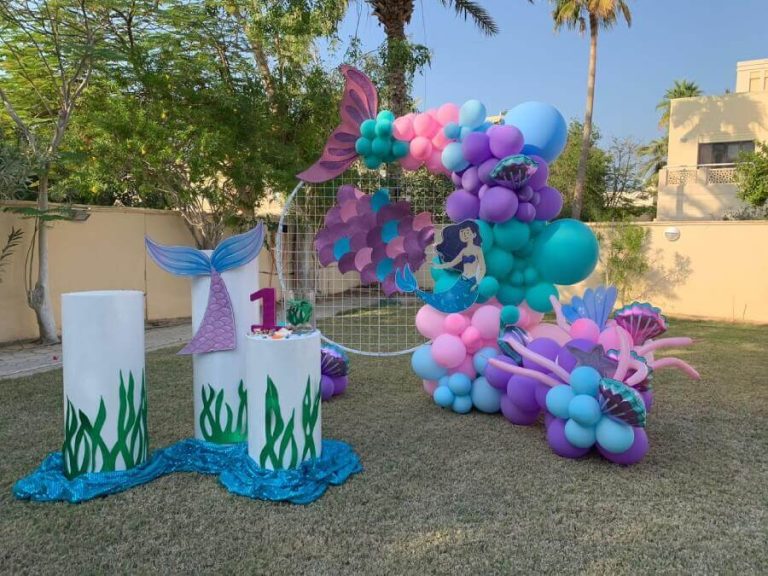 Mermaid Theme Birthday Decoration