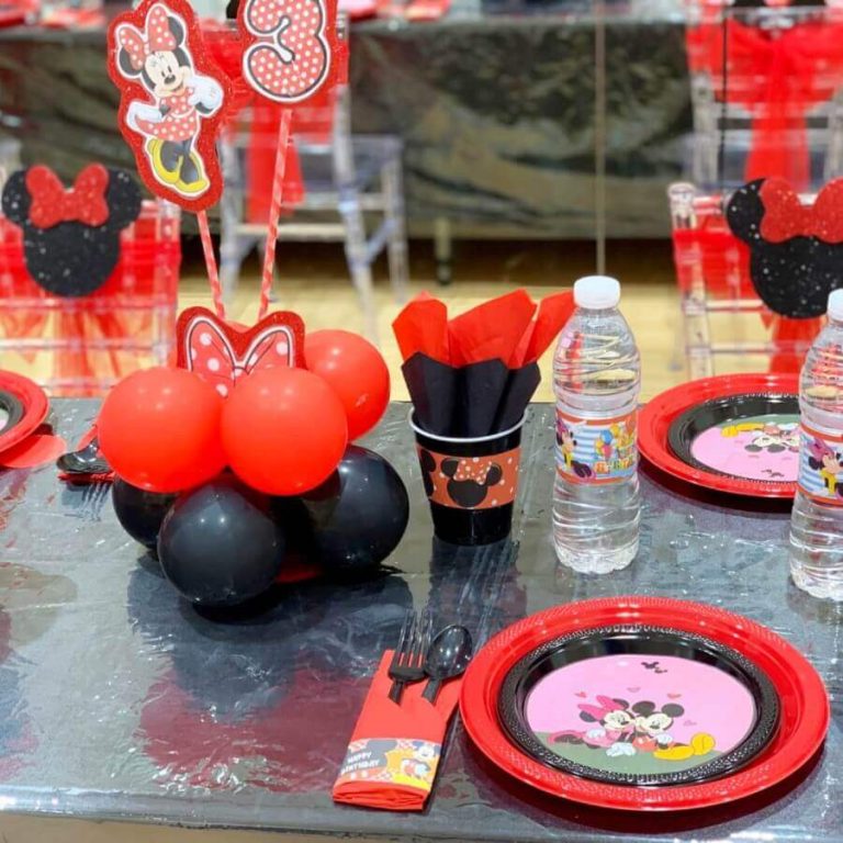 Minnie Mouse Theme Party Supplies