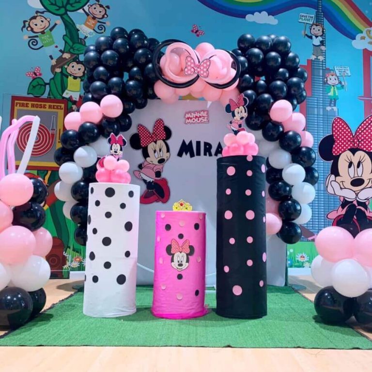 Minnie Mouse Themed Birthday Party