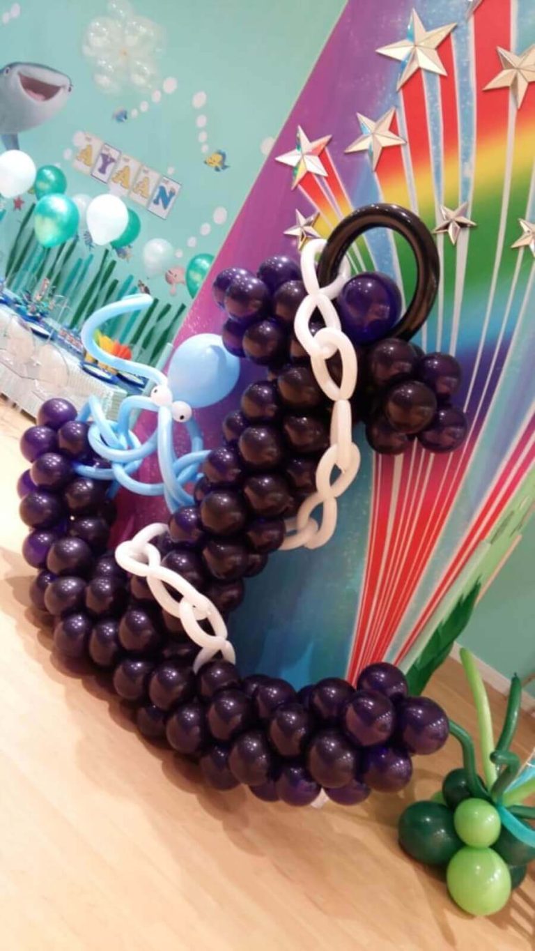 Outdoor Anchor Balloon Decoration