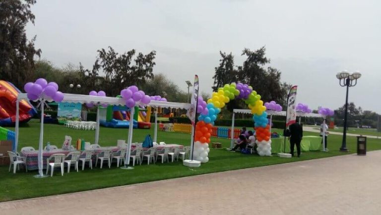 Outdoor Balloon Arch Decoration