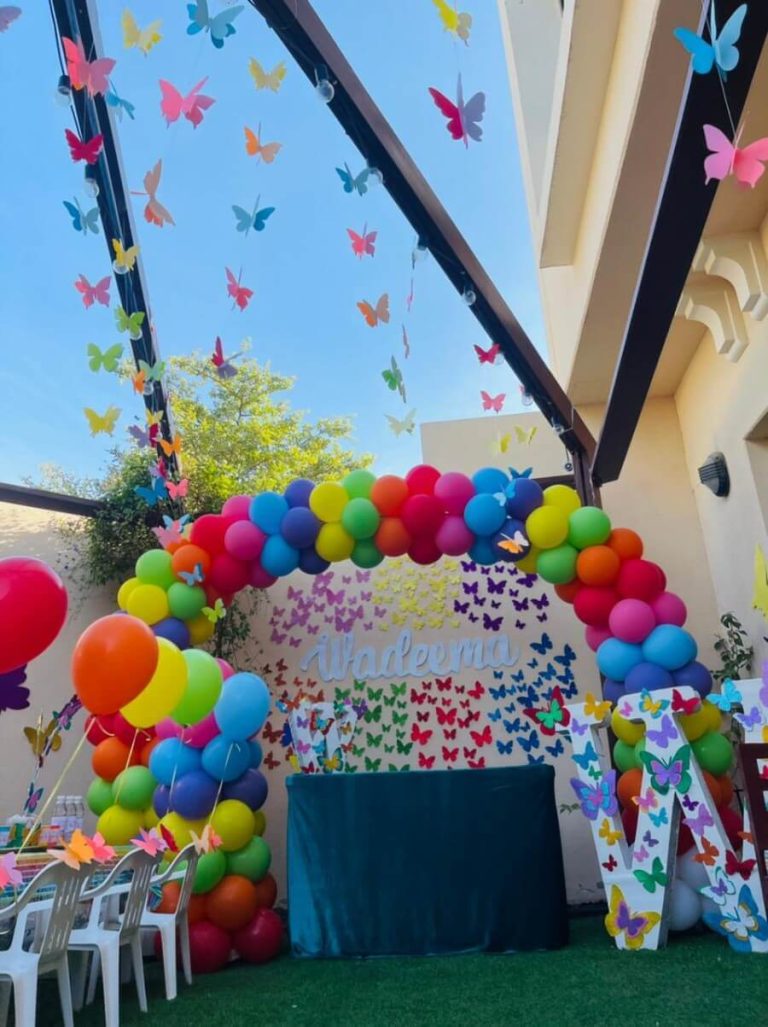Outdoor Butterfly Party Decorations