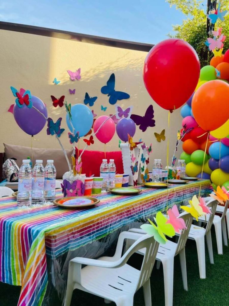 Outdoor Butterfly Theme Party Supplies