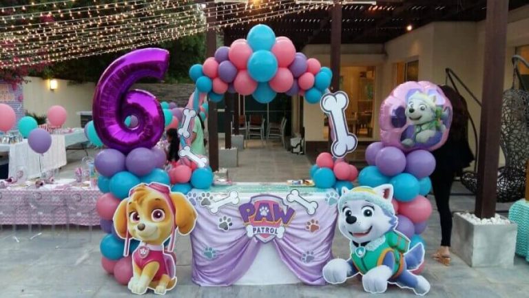 Outdoor Dog Theme Party Decoration