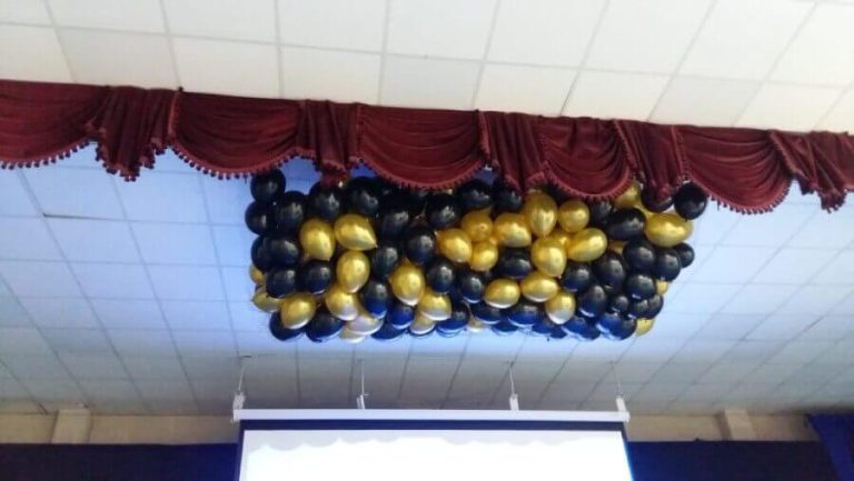 Outdoor Party Balloon Decorations