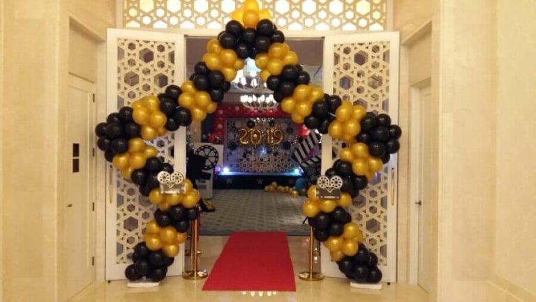 Outdoor Star Balloon Arch Decoration