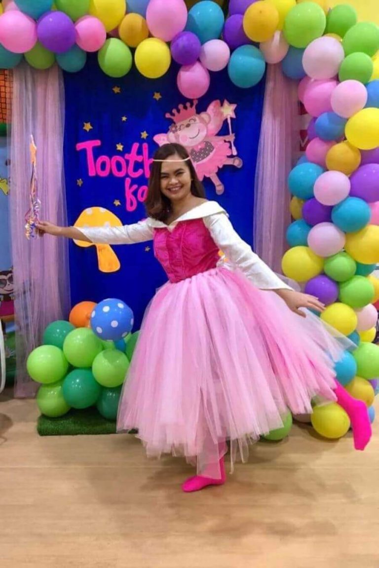 Pink Fairy Tale Party Character