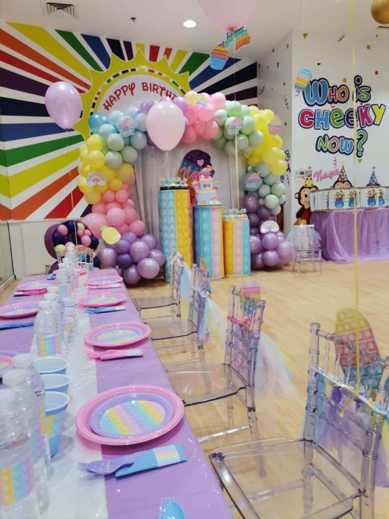 Pop it Themed Party Decoration