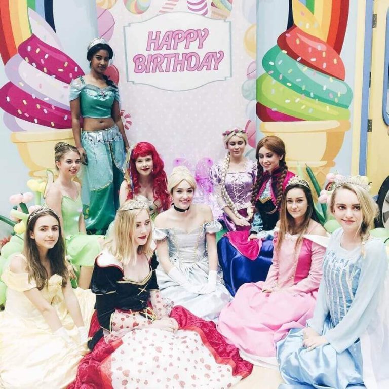 Princess Characters for Birthday Party