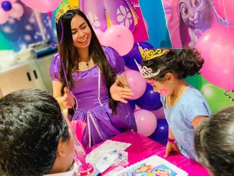 Princess Sofia Party Character