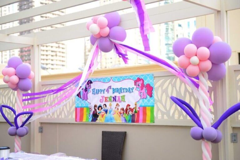 Princess Theme Party Decor Outdoor
