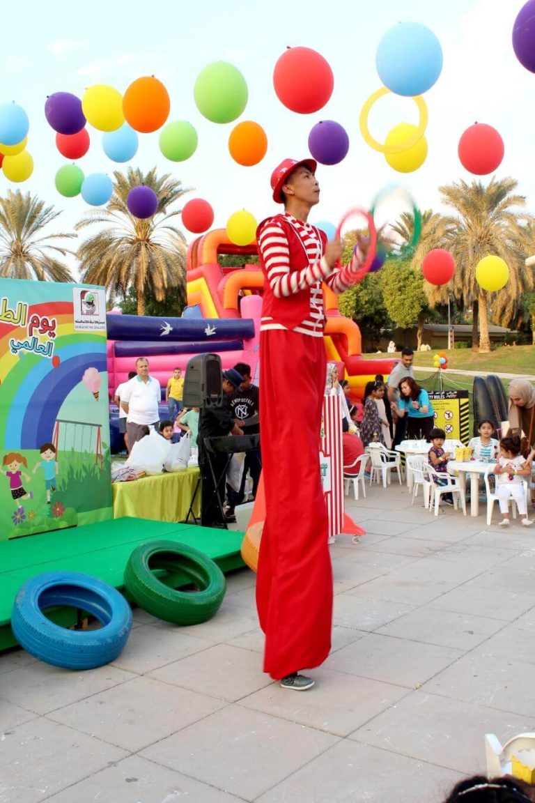 Stilt Walker for Outdoor Parties